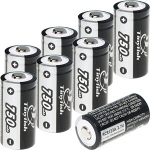 Rechargeable RCR123A Li-ion 3.7V Battery